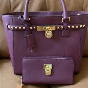 MK Purse and Wallet Set